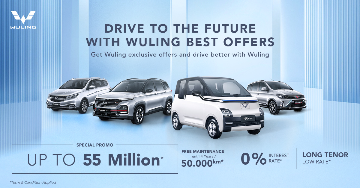 Promo Wuling Air EV dan Wuling Alvez EX